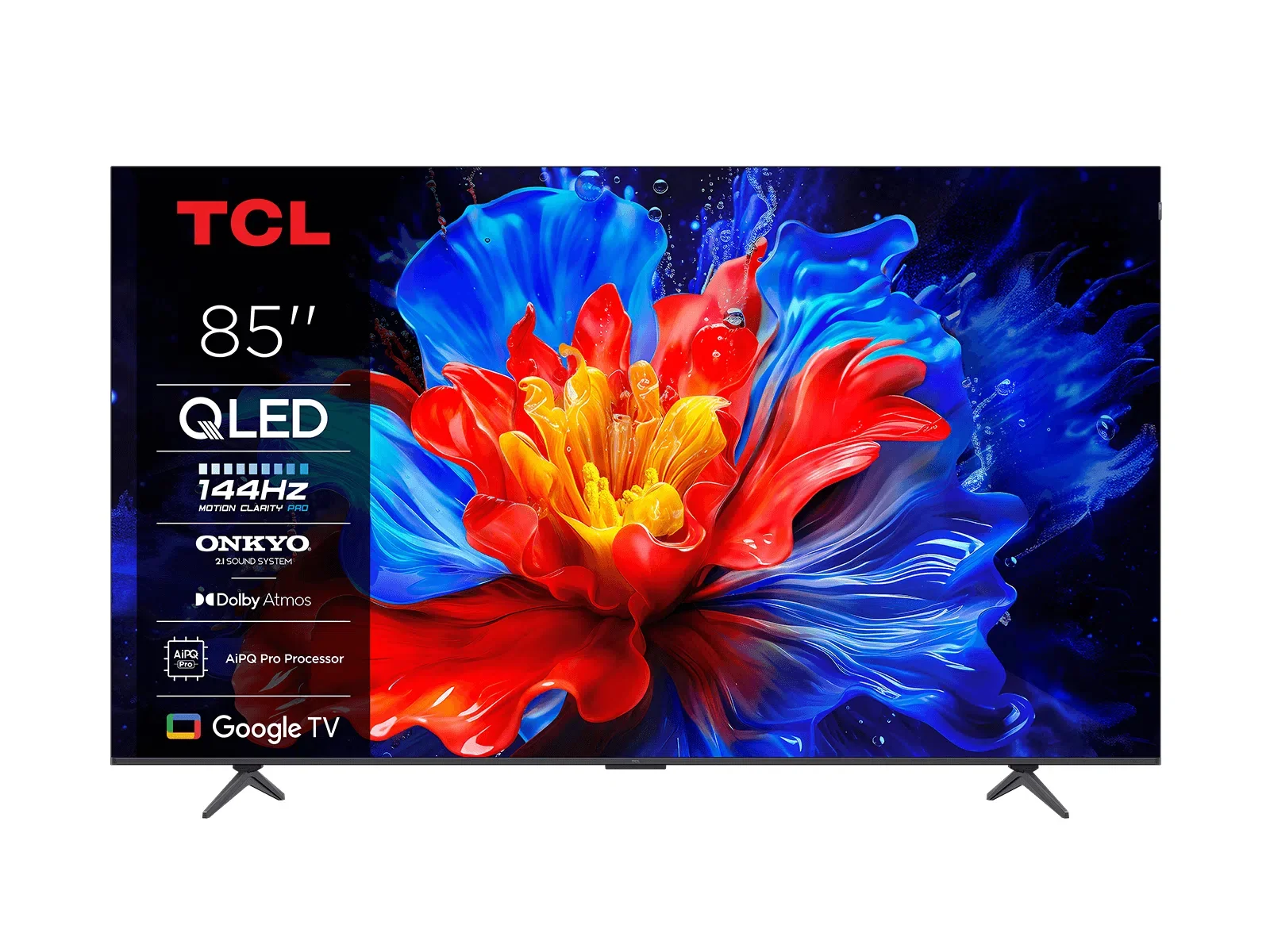 TCL P8K 85P8K Fernseher 2,16 m (85") 4K Ultra HD Smart-TV WLAN Metallisch 450 cd/m²