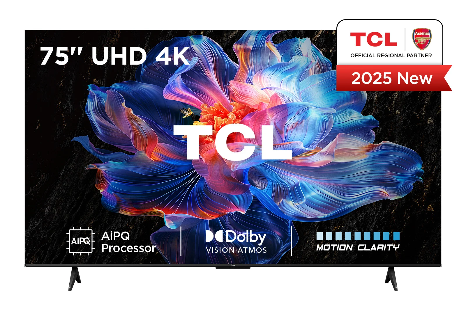 TCL V6C 75V6C Fernseher 190,5 cm (75") 4K Ultra HD Smart-TV WLAN Metallisch 330 cd/m²