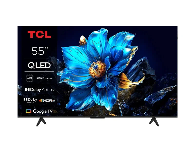 TCL T69C 55T69C Fernseher 139,7 cm (55") 4K Ultra HD Smart-TV WLAN Schwarz 350 cd/m²