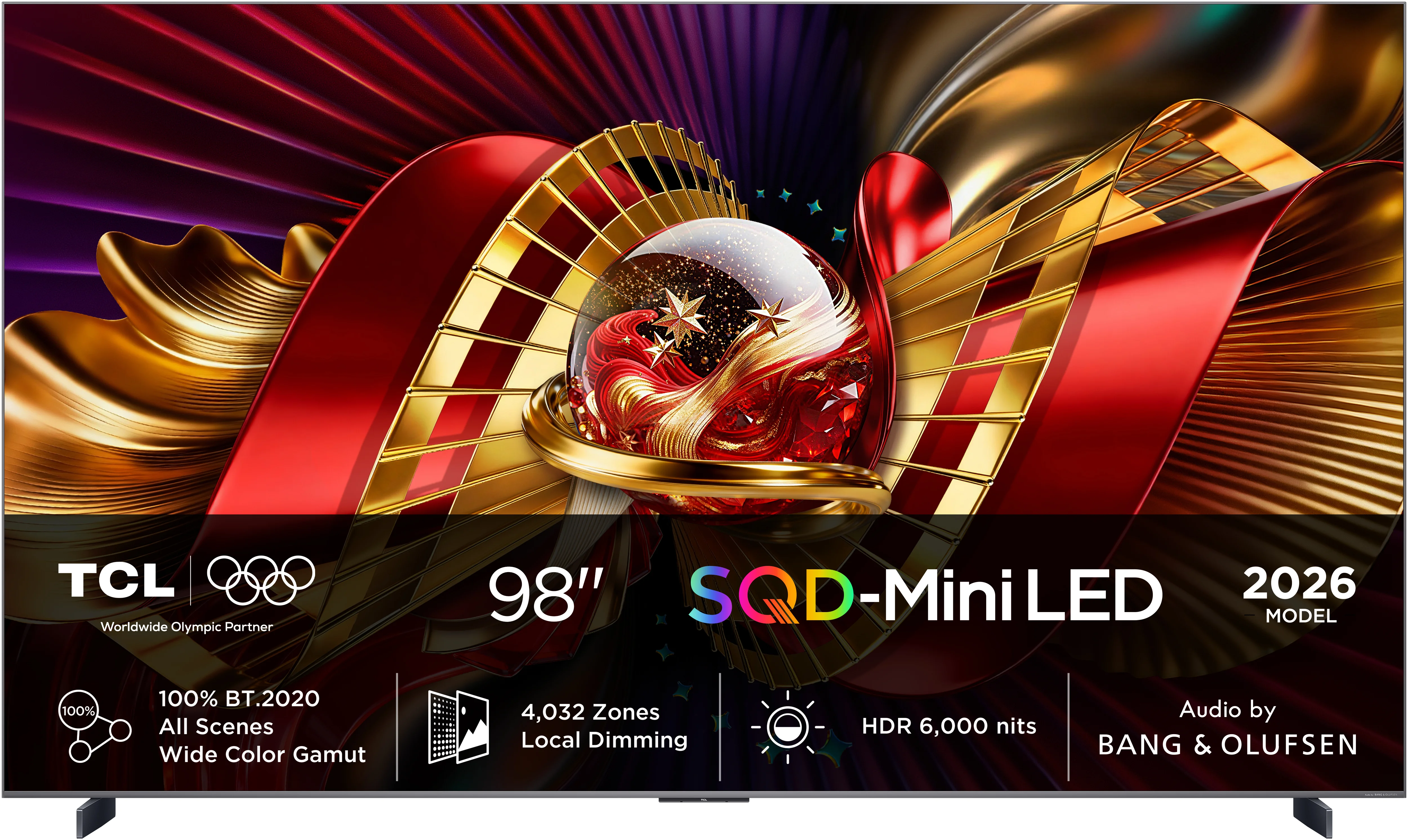 TCL C8L 98C8L Fernseher 2,49 m (98") 4K Ultra HD Smart-TV WLAN Schwarz 6000 cd/m²