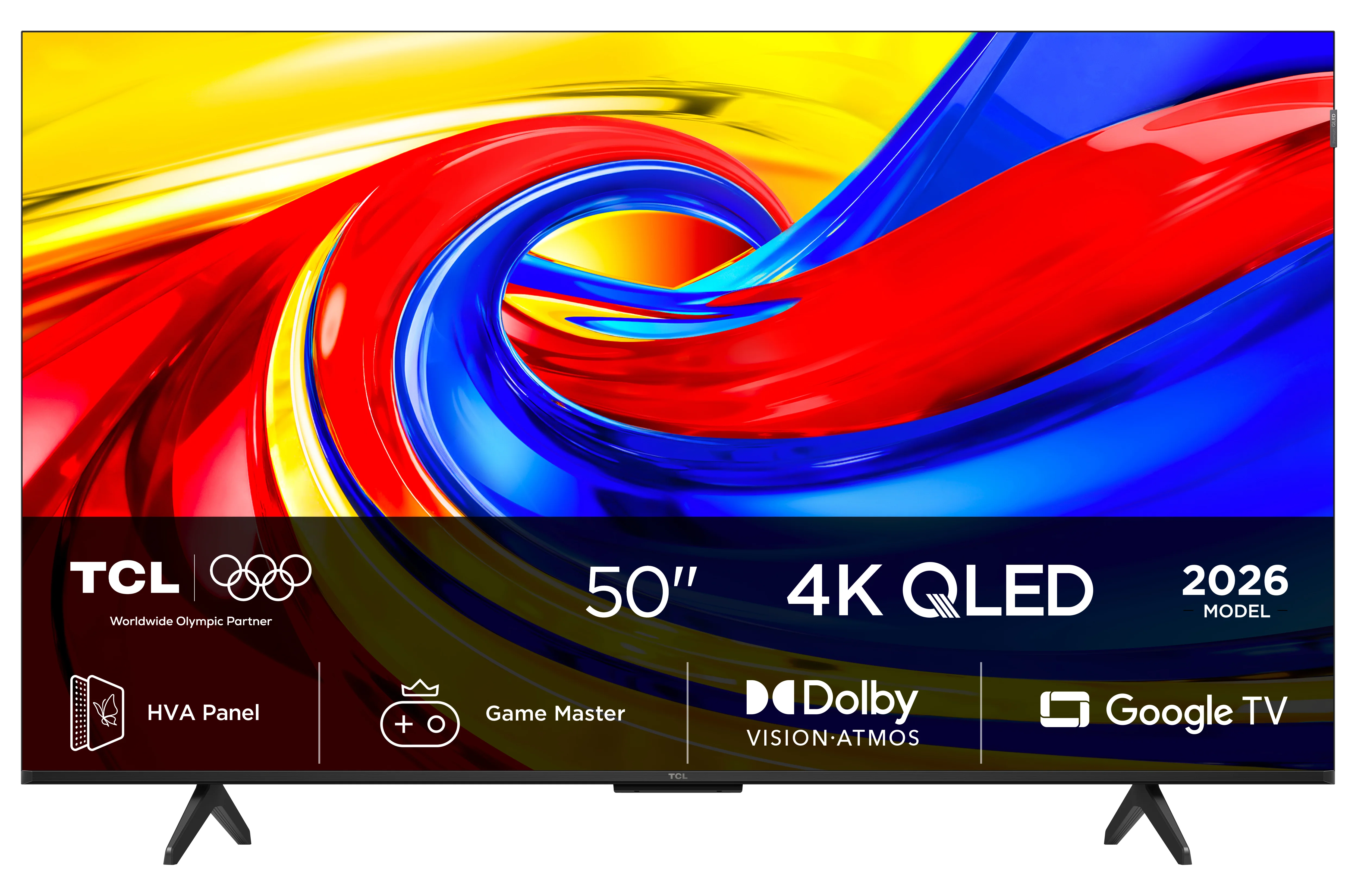 TCL P7L 50P7L Fernseher 127 cm (50") 4K Ultra HD Smart-TV WLAN Schwarz 400 cd/m²
