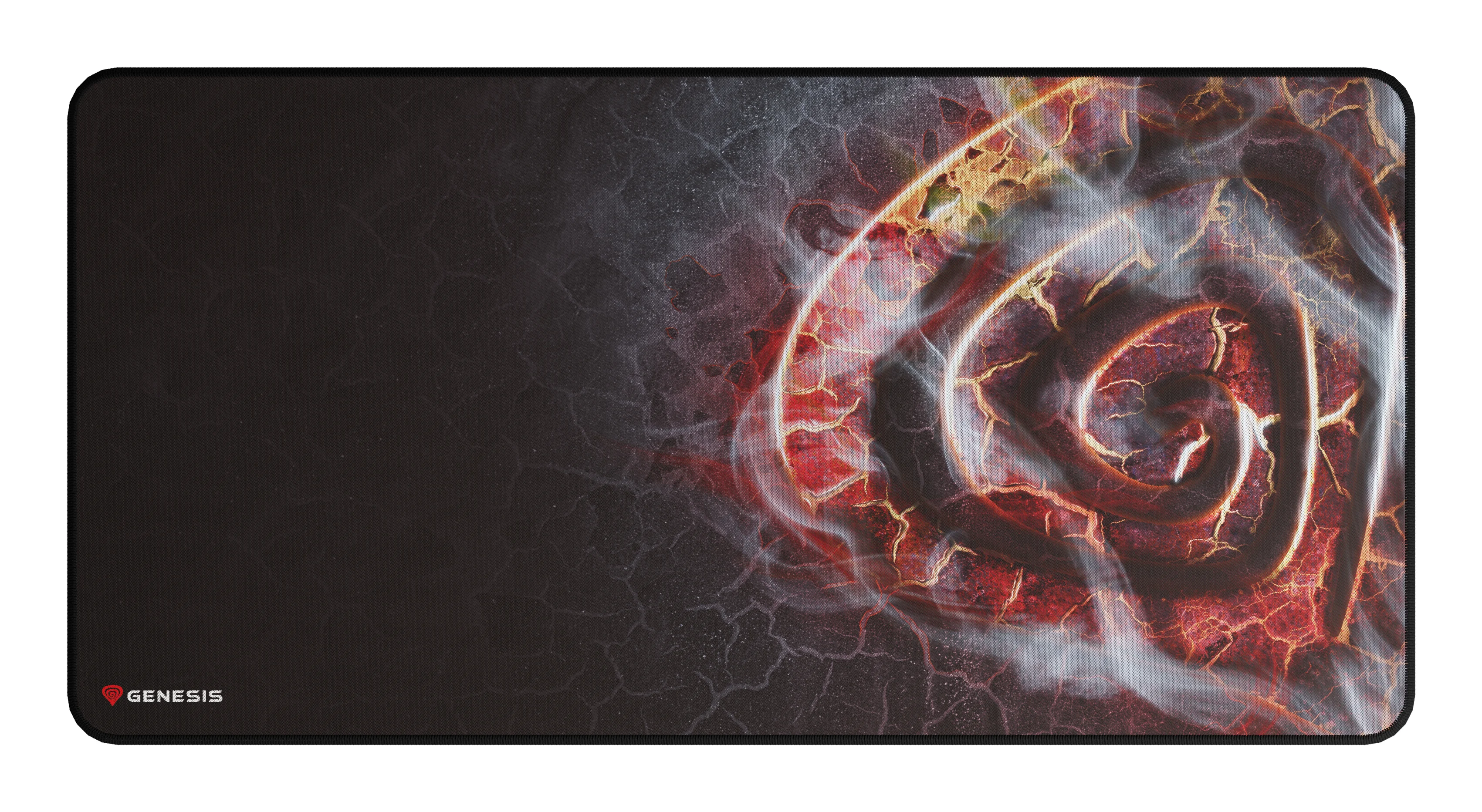 GENESIS Carbon 500 Maxi Lava G2 Gaming-Mauspad Mehrfarbig