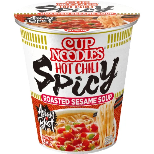 Nissin CUP NOODLES Hot Chili Spicy Instant-Suppennudel