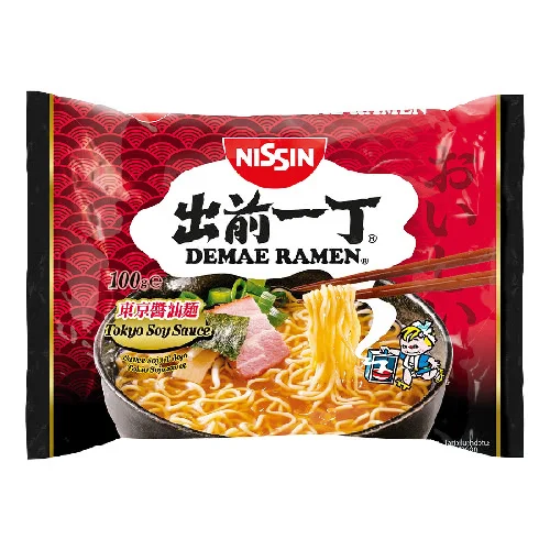 Nissin DEMAE RAMEN Tokyo Soy Sauce Instant-Ramennudel