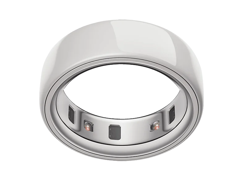 OURA Ring 4 Ceramic, Größe 5, Cloud Smart