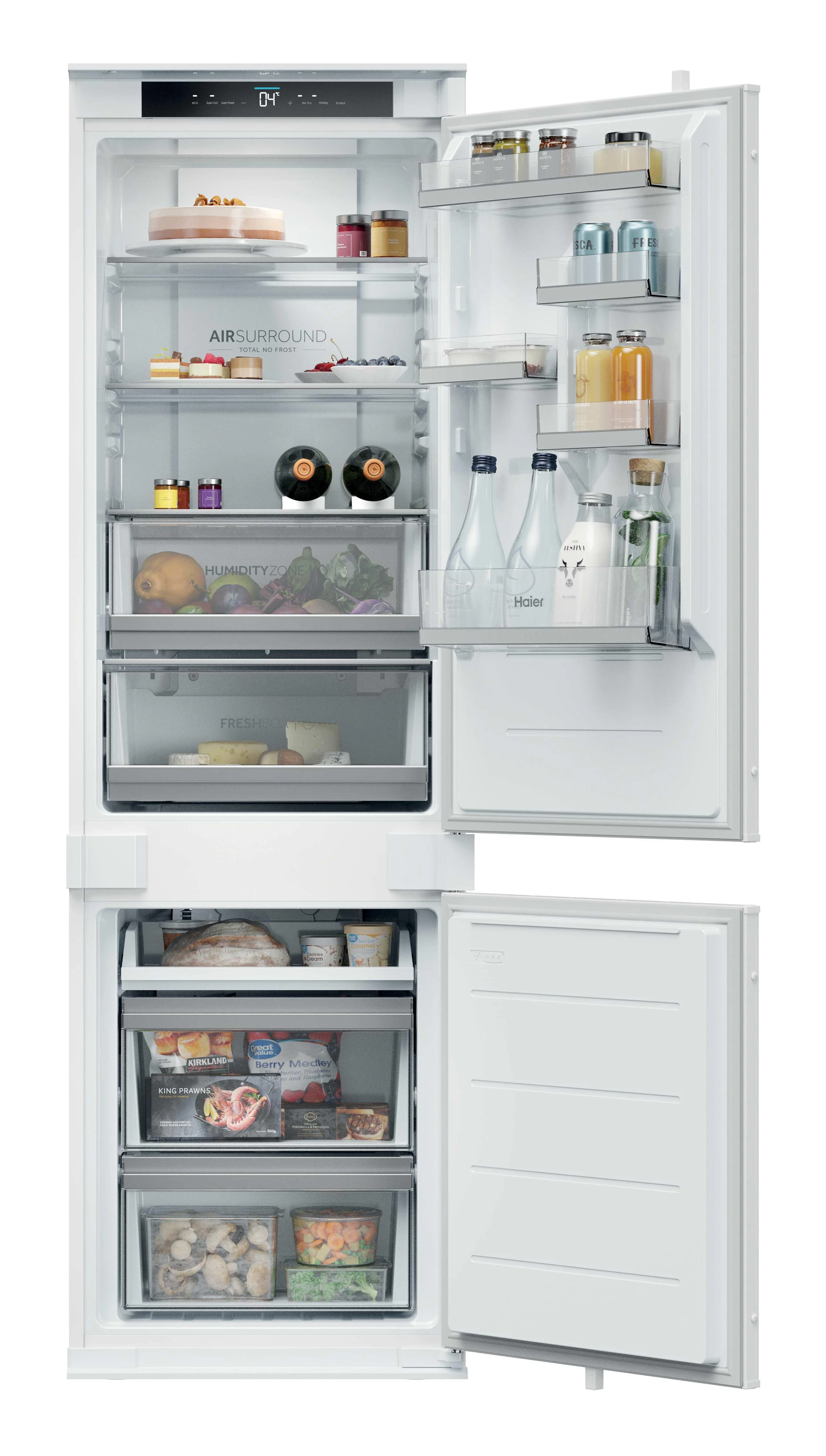 Haier HBQW5518D Integriert 251 l Weiß