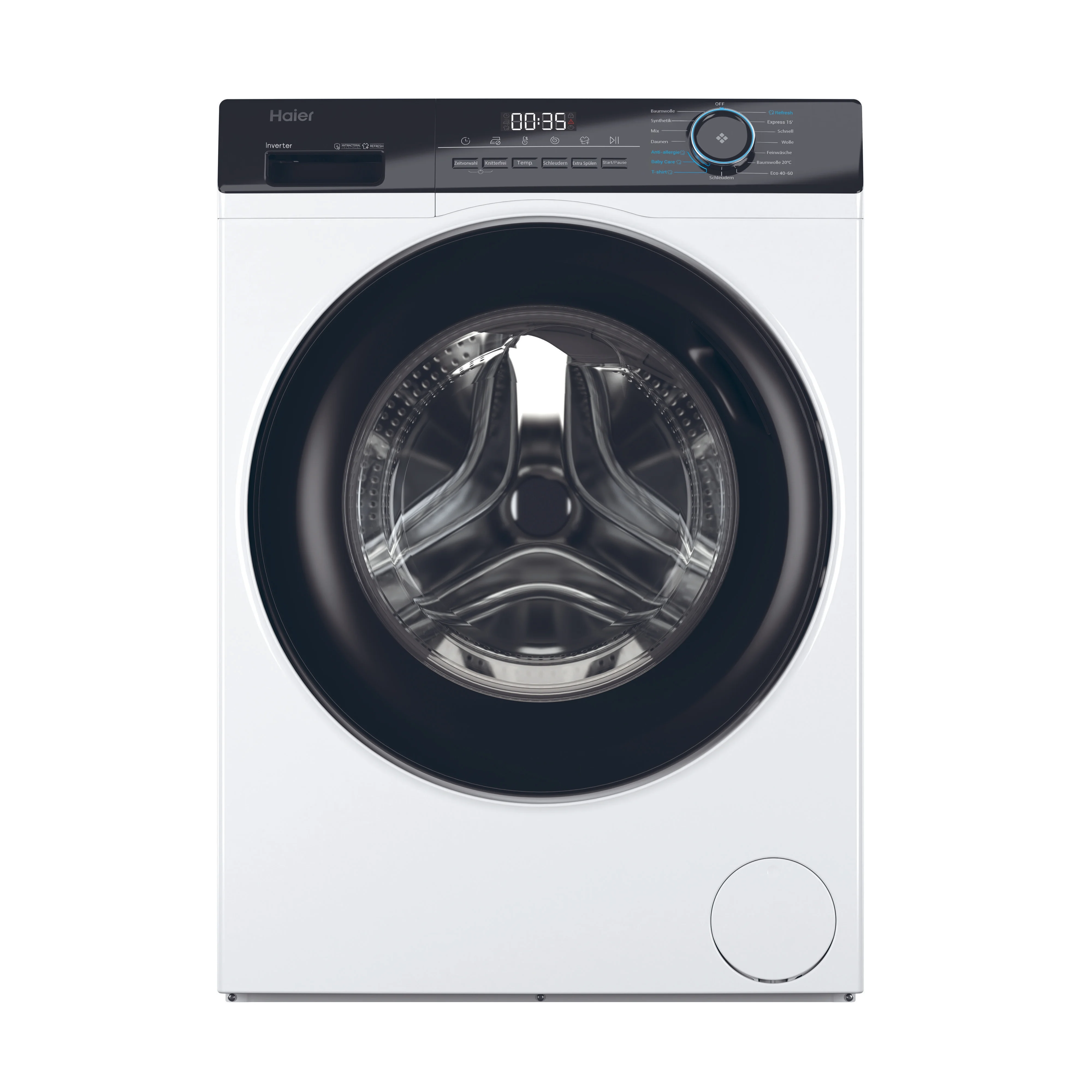 Haier I-Pro Series 3 HW91-NBP14939 Waschmaschine Frontlader 8 kg 1400 RPM Weiß