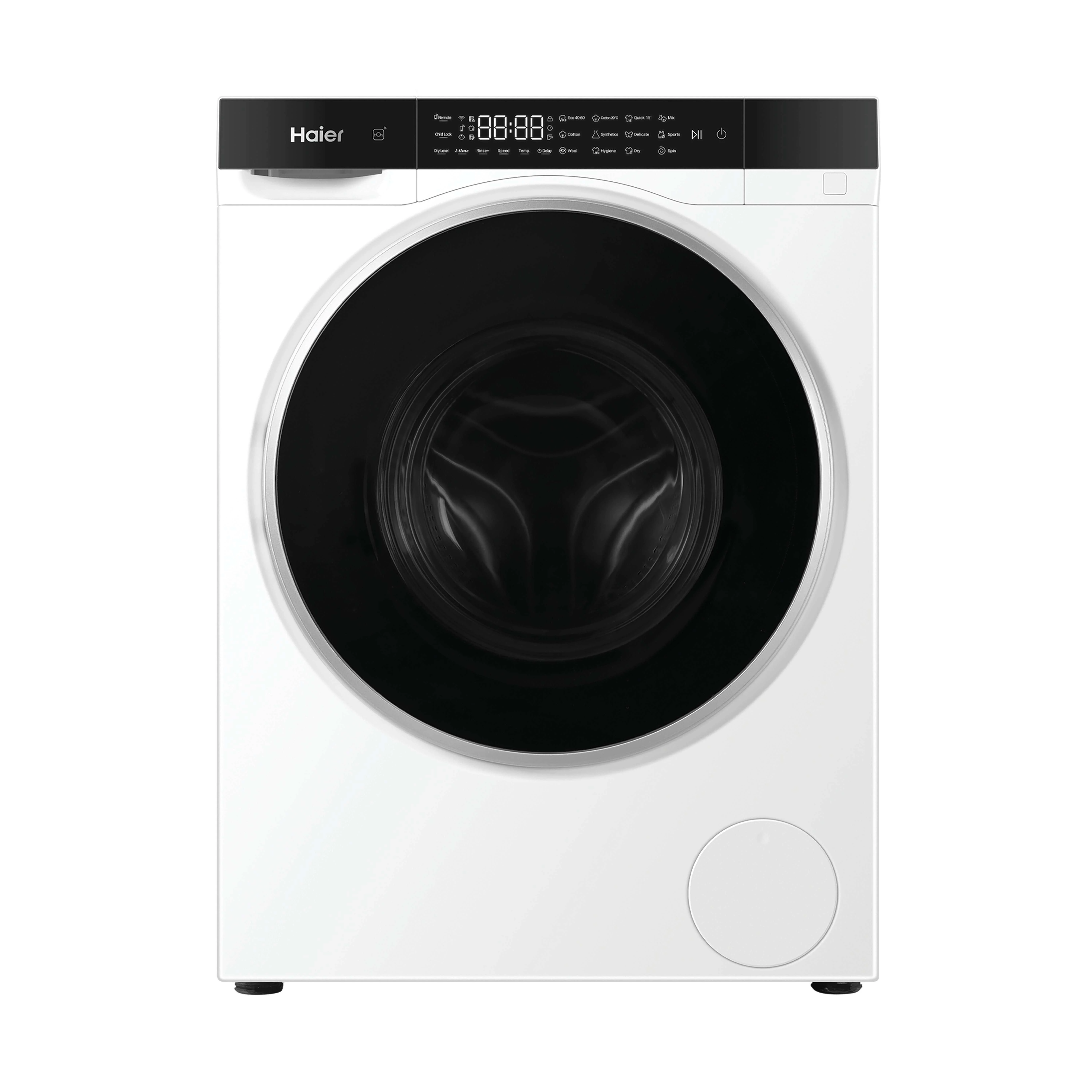 Haier HWD50-BP12307U1 Waschtrockner Freistehend Frontlader Weiß