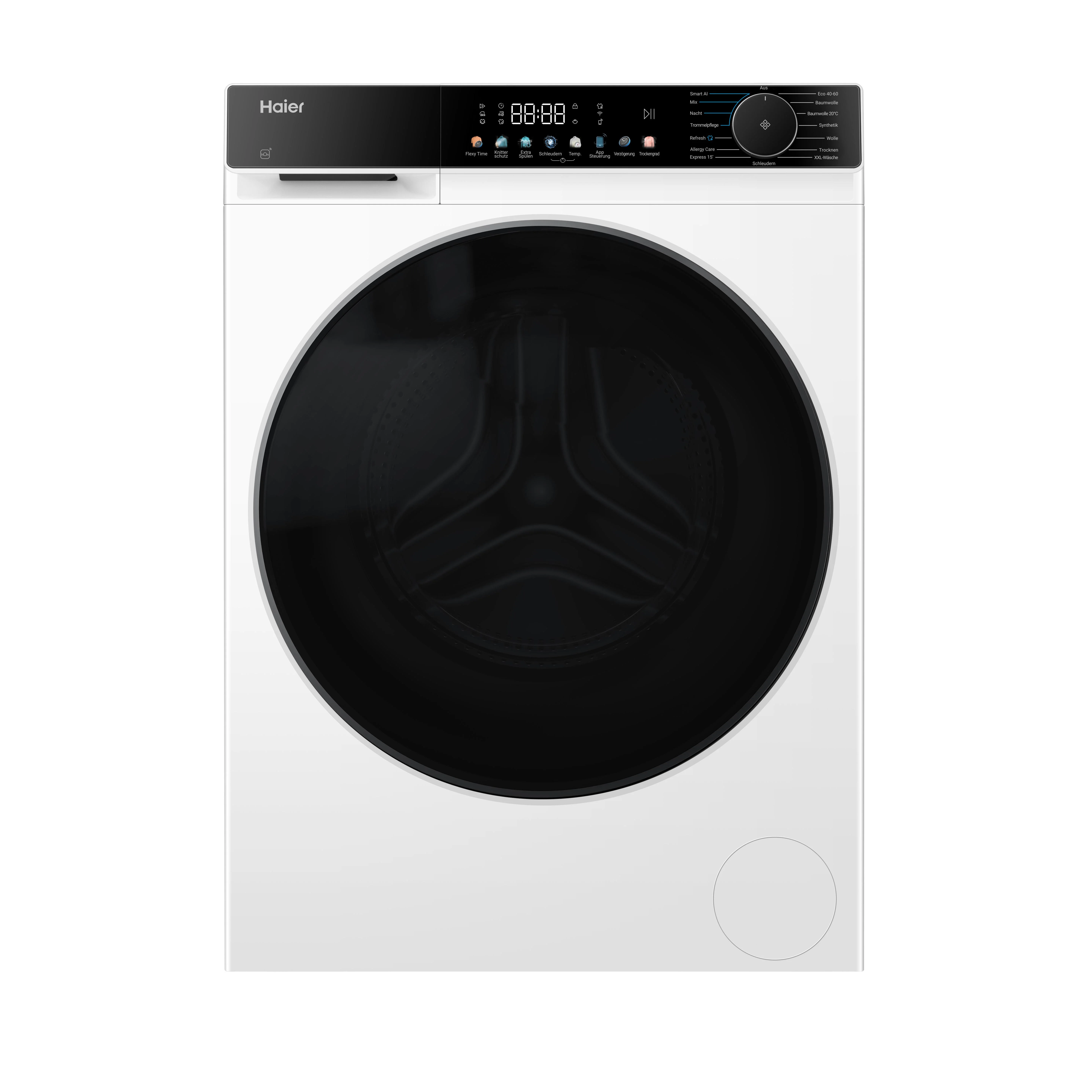 Haier HWD100-BP14657U1 Waschtrockner Freistehend Frontlader Weiß