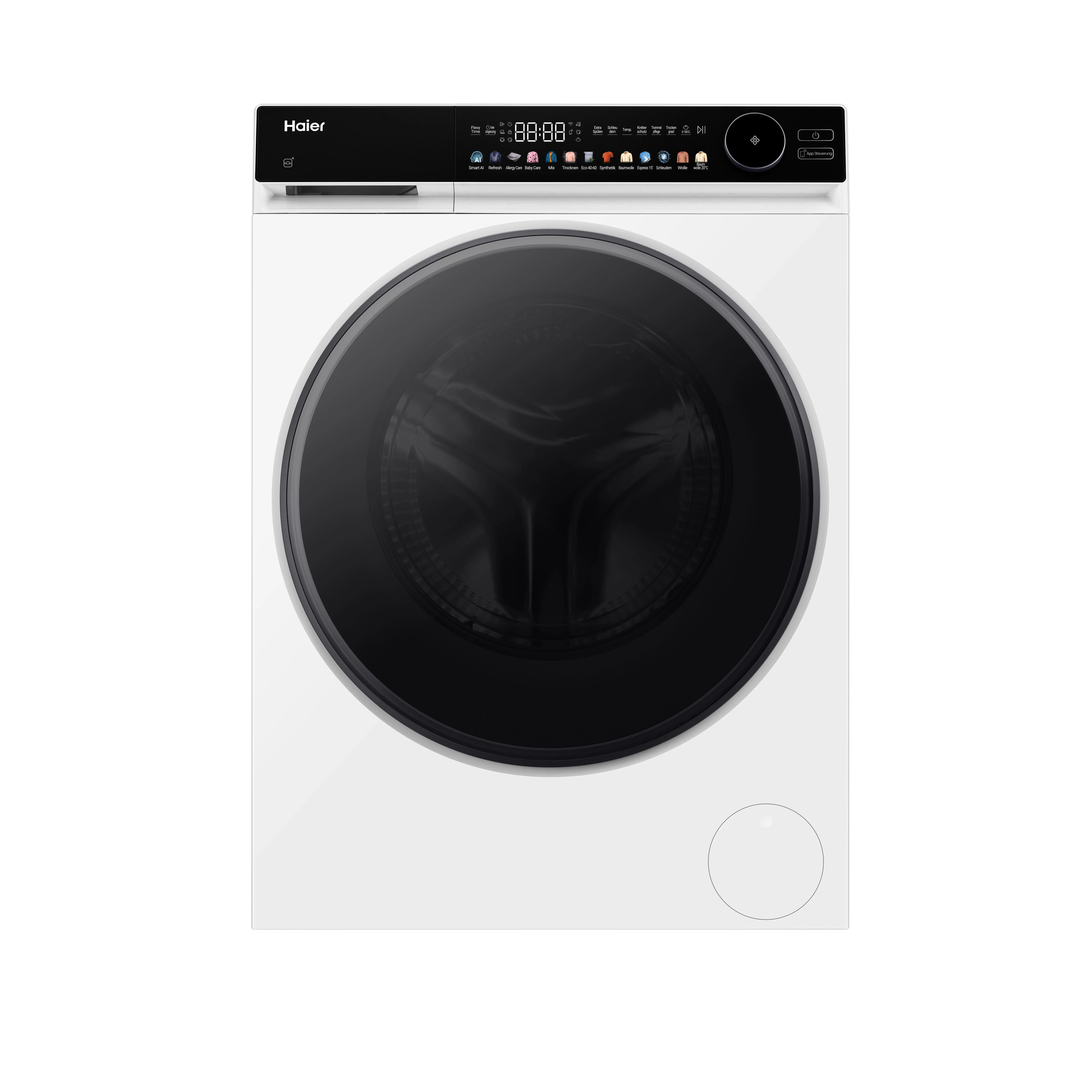 Haier HWD90-BP14667TU1 Waschtrockner Freistehend Frontlader Weiß