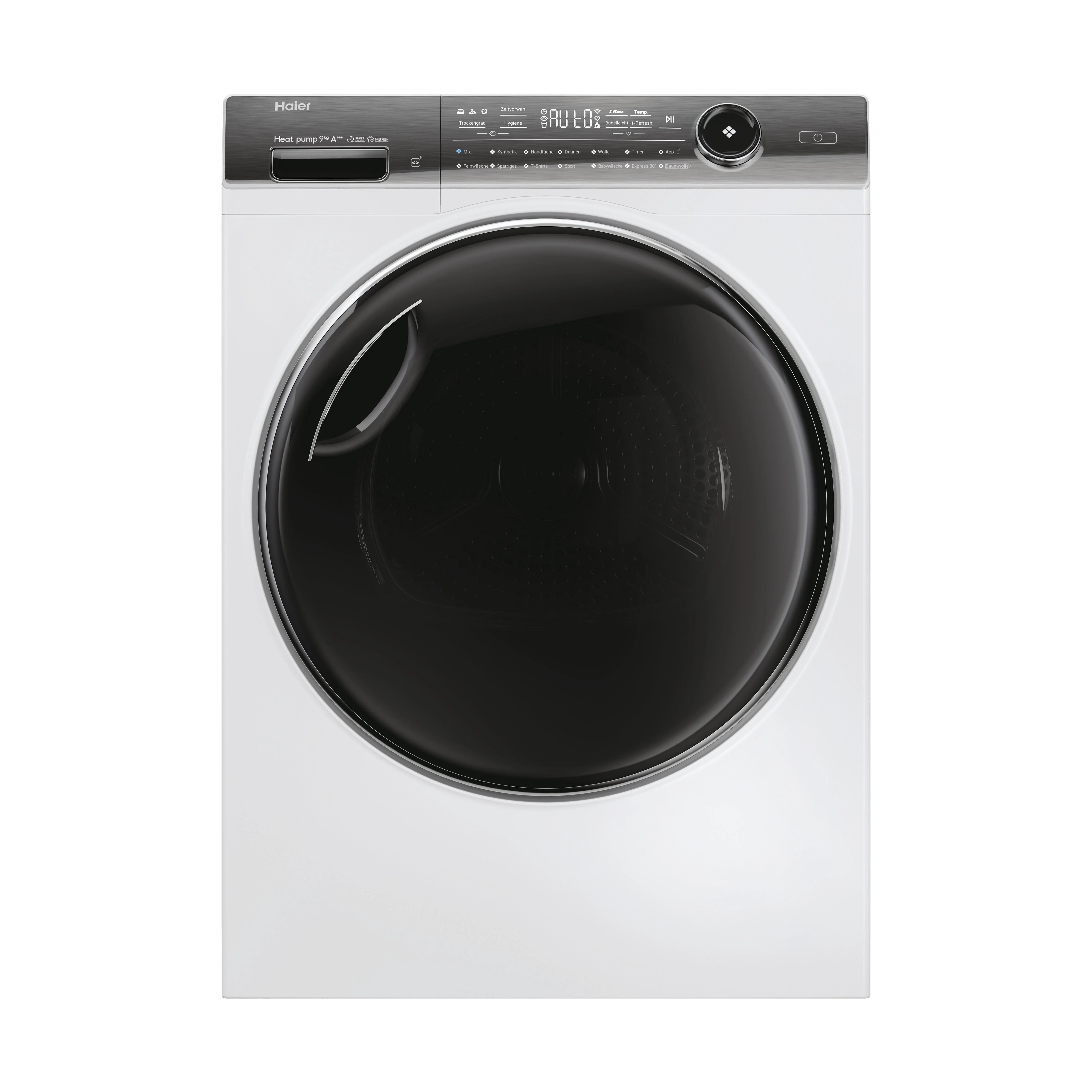 Haier I-Pro Series 7 Plus HD90-A3Q979U1 Wäschetrockner Freistehend Frontlader 9 kg Weiß
