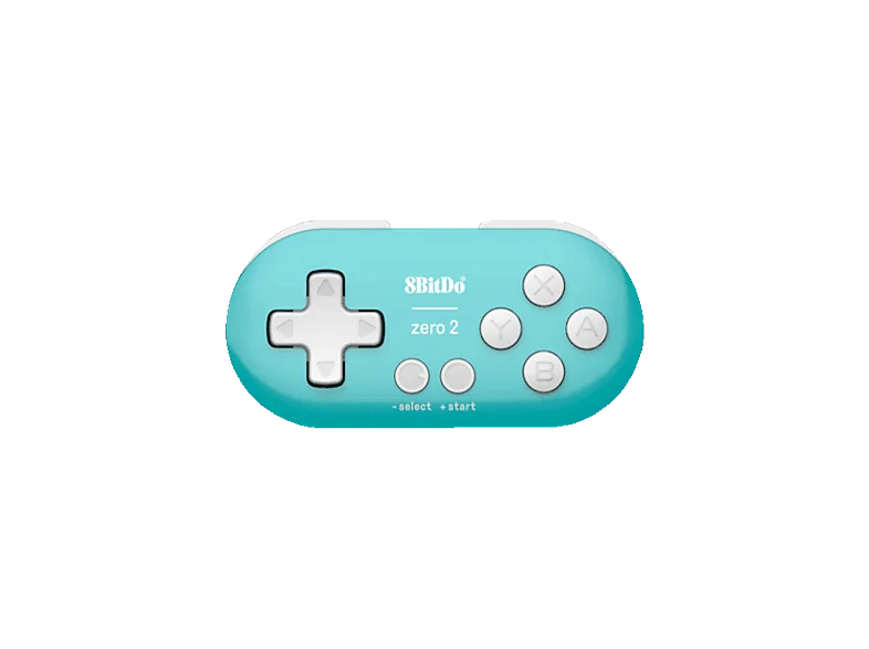 8BITDO ZERO 2 Gaming Controller Türkis für Android, Nintendo Switch, PC, MAC