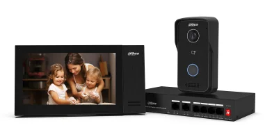 Dahua Technology DHI-VTO2111D-P-S3 Video-Zugangssystem 2 MP 17,8 cm (7") Schwarz