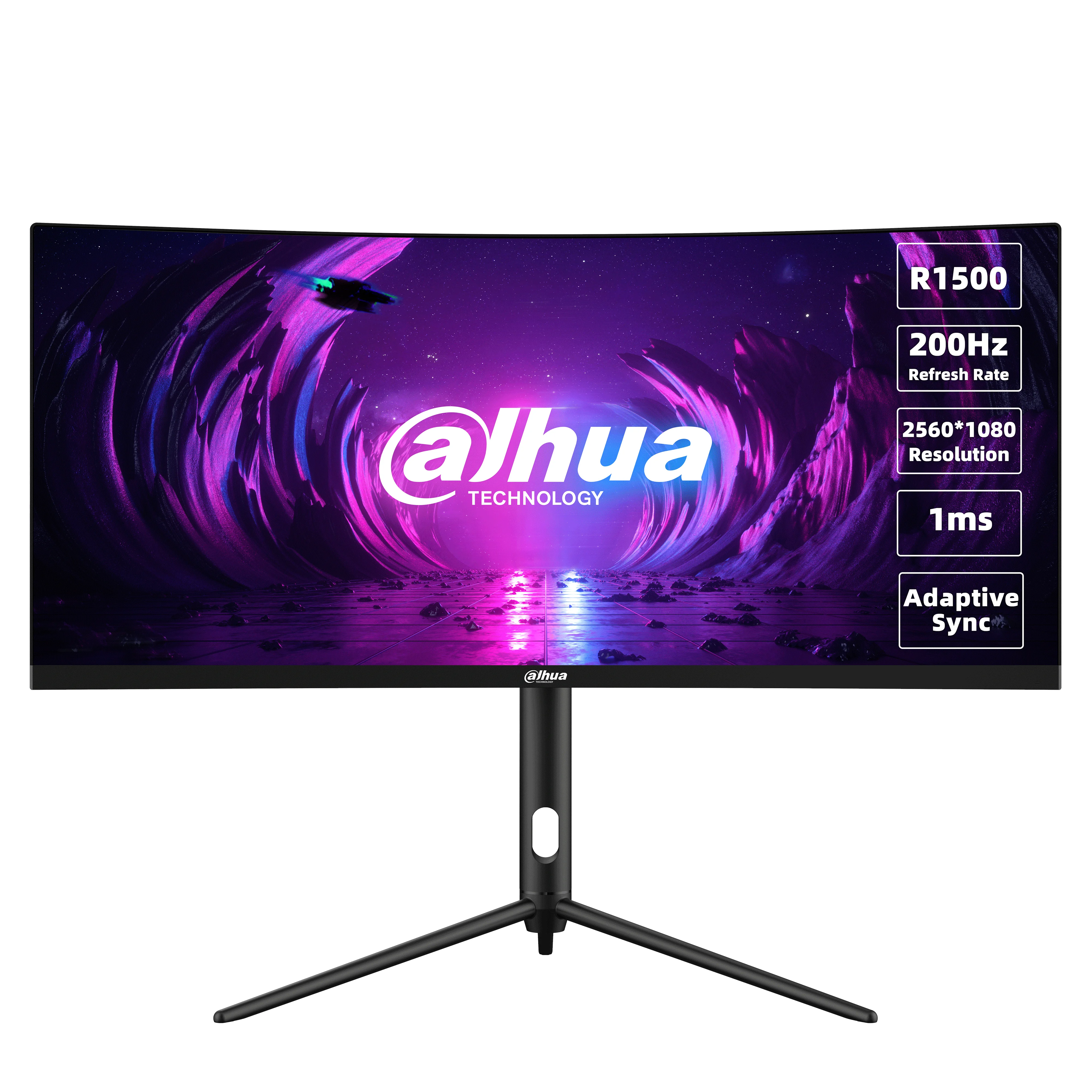 Dahua Technology LM30-E330CA Computerbildschirm 76,2 cm (30") 2560 x 1080 Pixel UltraWide Full HD LCD Schwarz, Rot
