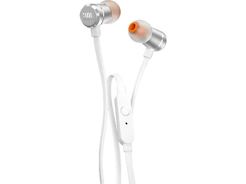 JBL T290, In-ear Kopfhörer Silber