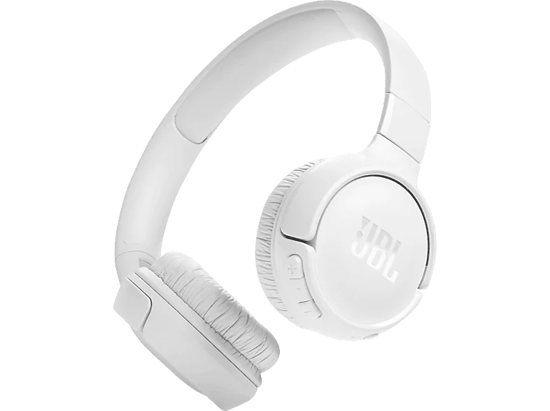 JBL Tune 520BT, Over-ear Kopfhörer Bluetooth Weiß