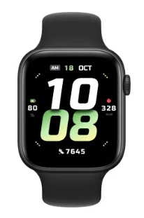 Honor Watch 5 4,7 cm (1.85") AMOLED 45.6 mm Digital 450 x 390 Pixel Touchscreen Schwarz GPS