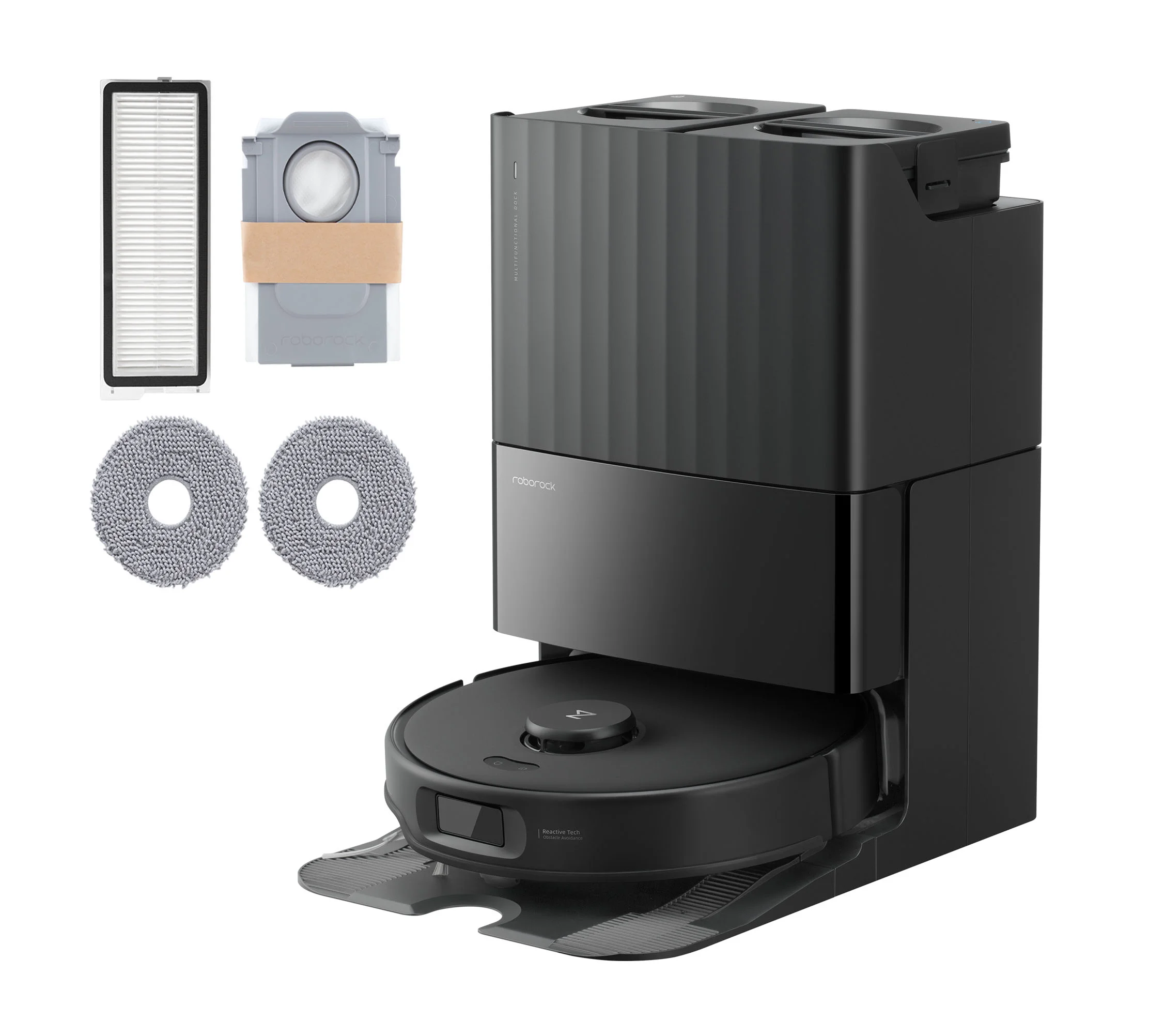 Roborock Qrevo Edge 5V1 0,325 l Schwarz