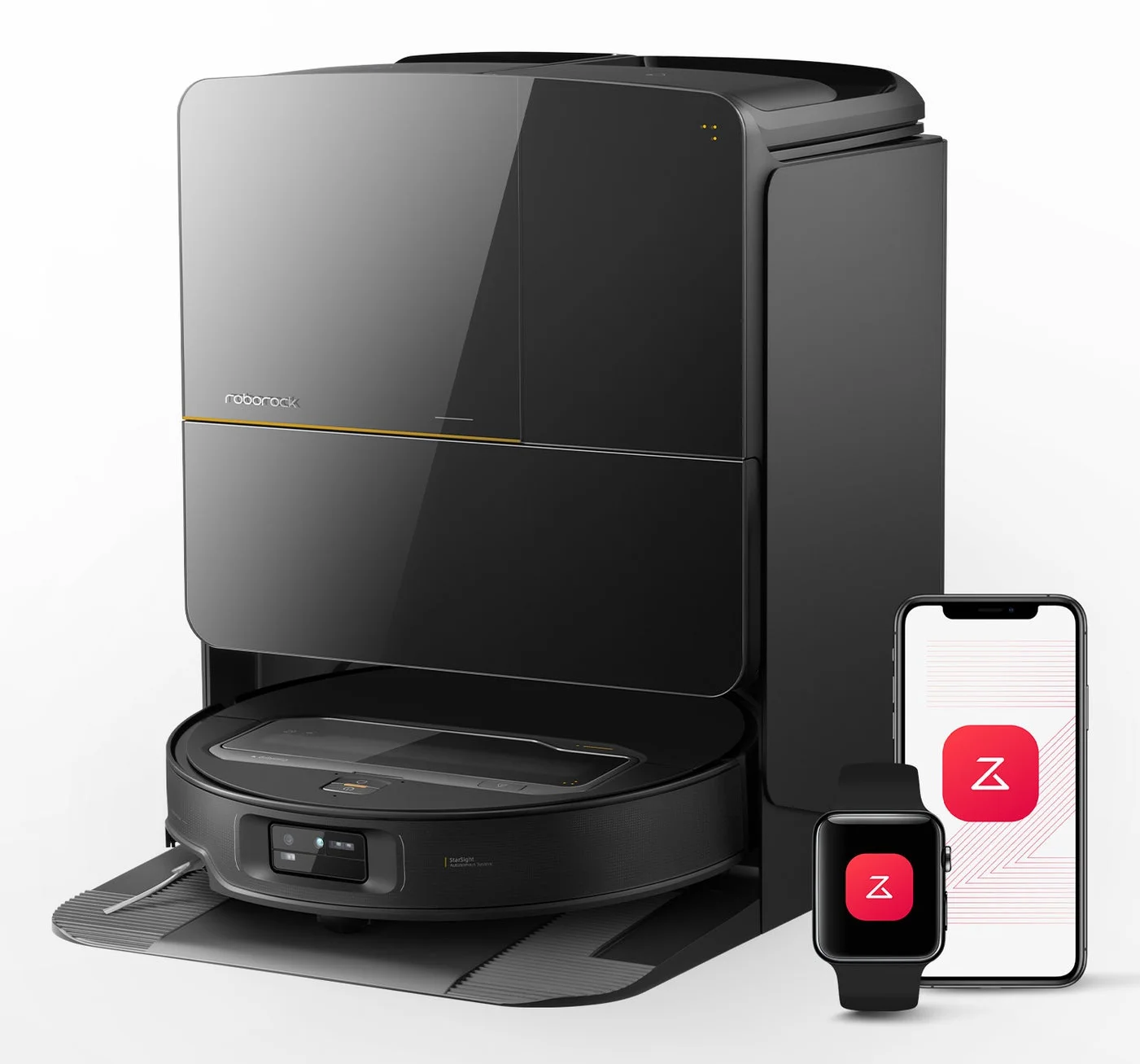 Roborock Saros Z70 0,18 l Schwarz