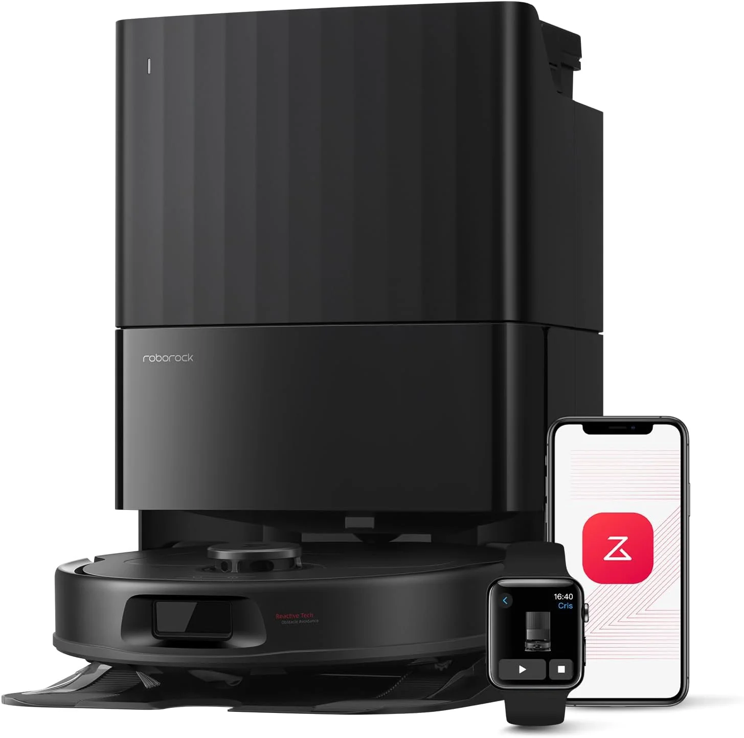 Roborock QR 598 0,33 l Schwarz