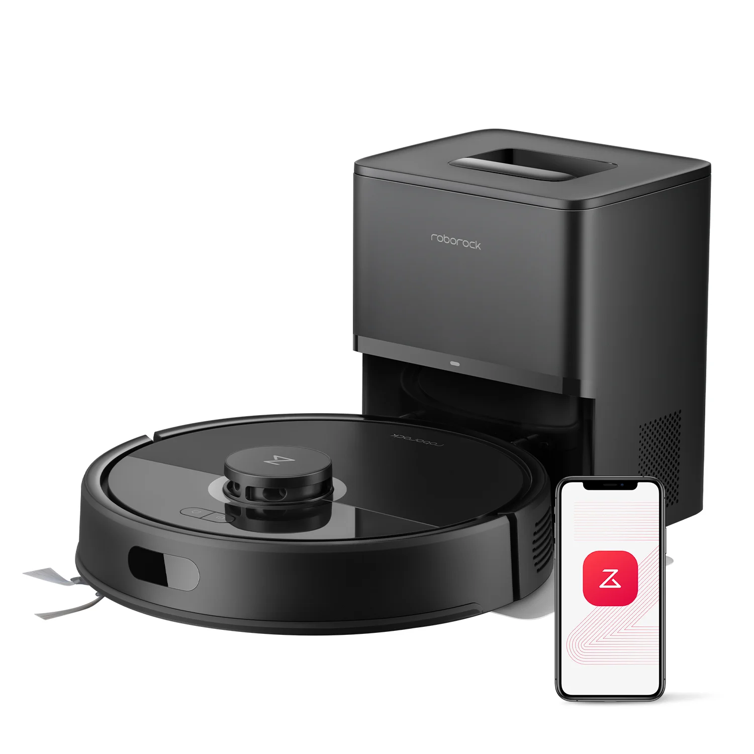Roborock Q7 L5+ 0,2 l Schwarz