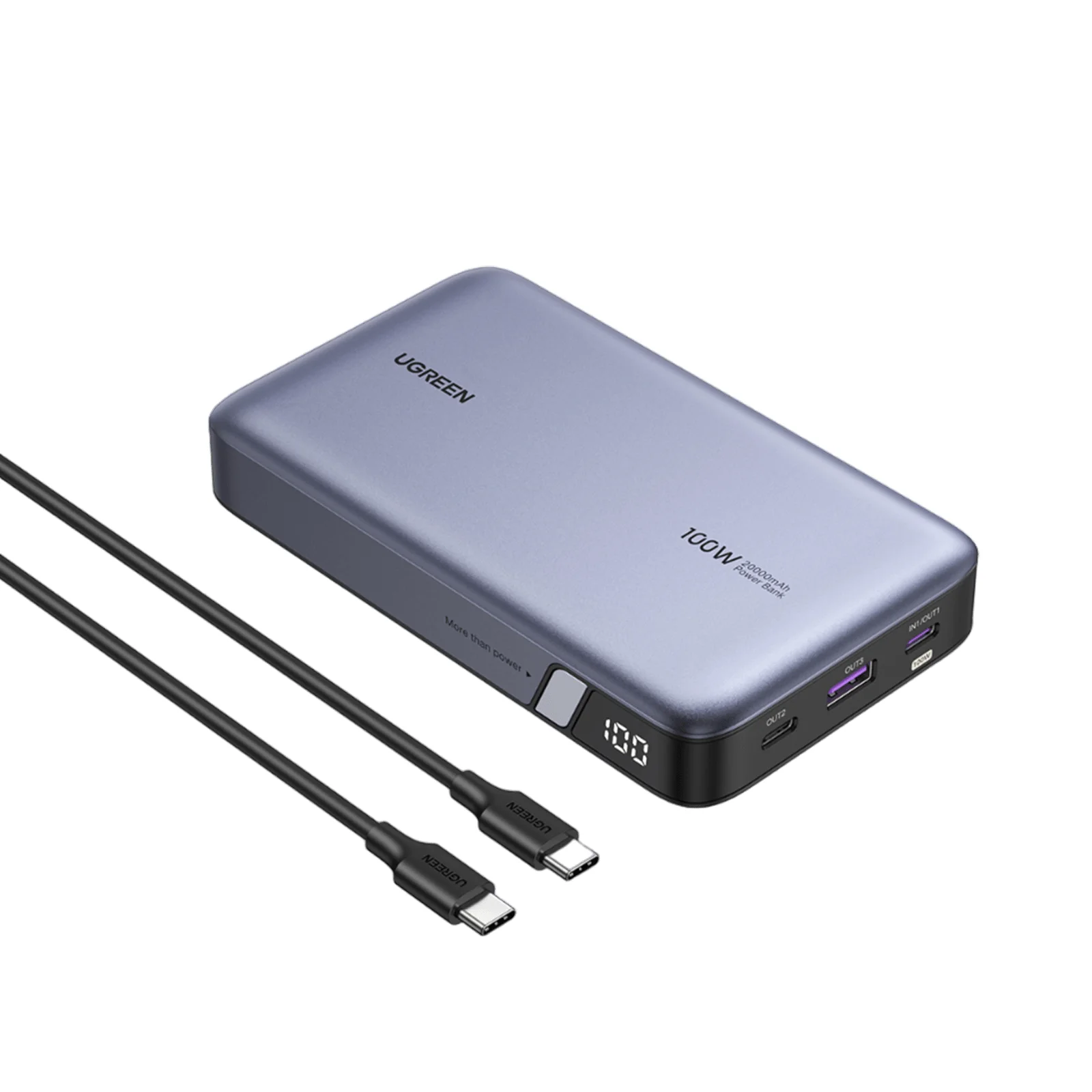 Ugreen 25188 Powerbank 20000 mAh Grau