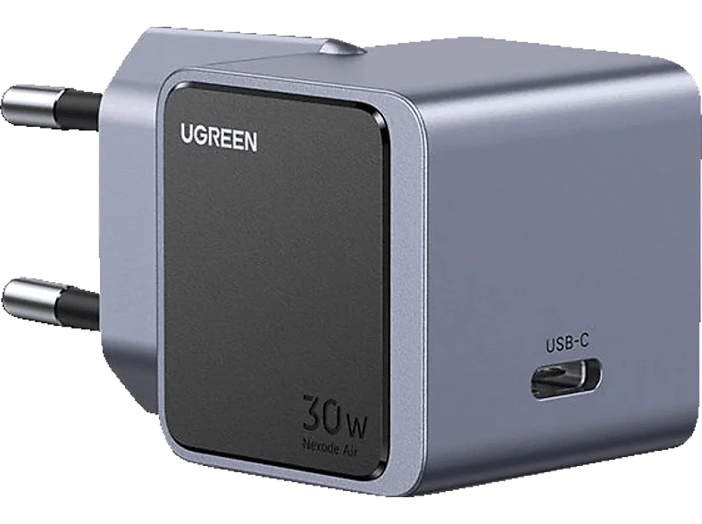 UGREEN Nexode S 30W USB-C GaN Wall Charger Universal, Gray