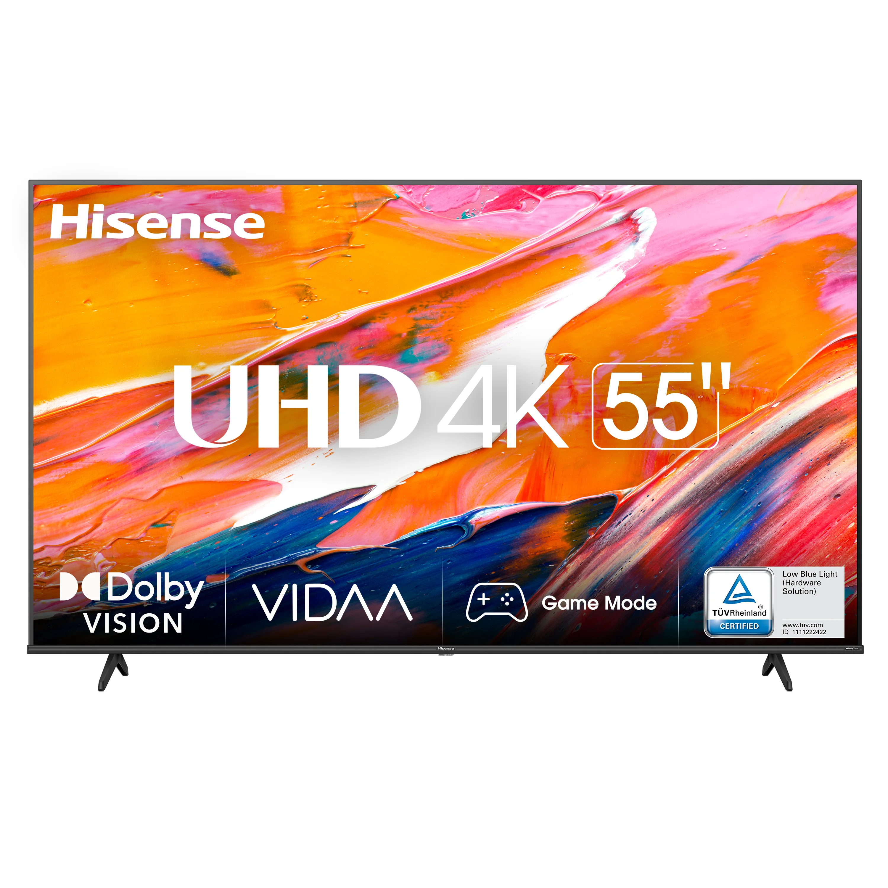 Hisense 55A6K 139,7 cm (55") 4K Ultra HD Smart-TV WLAN Schwarz 300 cd/m²