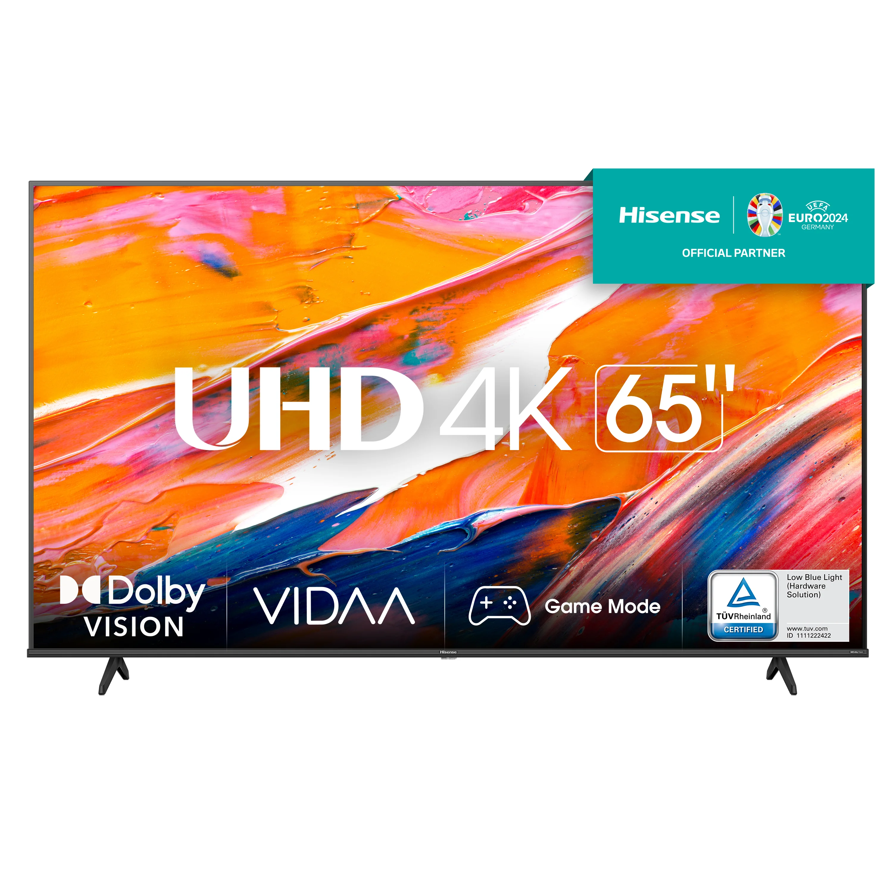 Hisense 65A6K 165,1 cm (65") 4K Ultra HD Smart-TV WLAN Schwarz 300 cd/m²