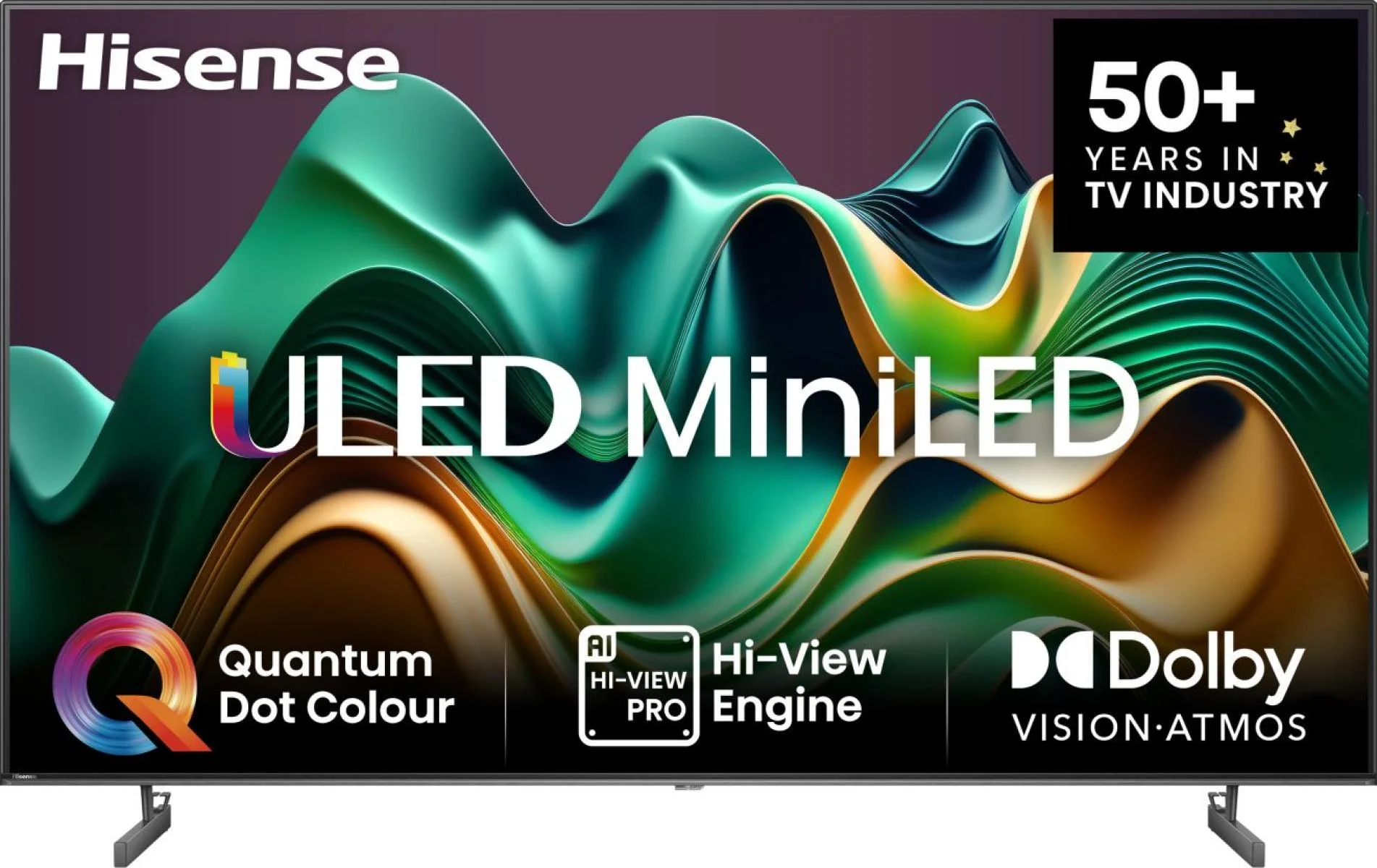 Hisense 55U6NQ 55 Zoll 4K UHD Mini LED ULED Smart TV