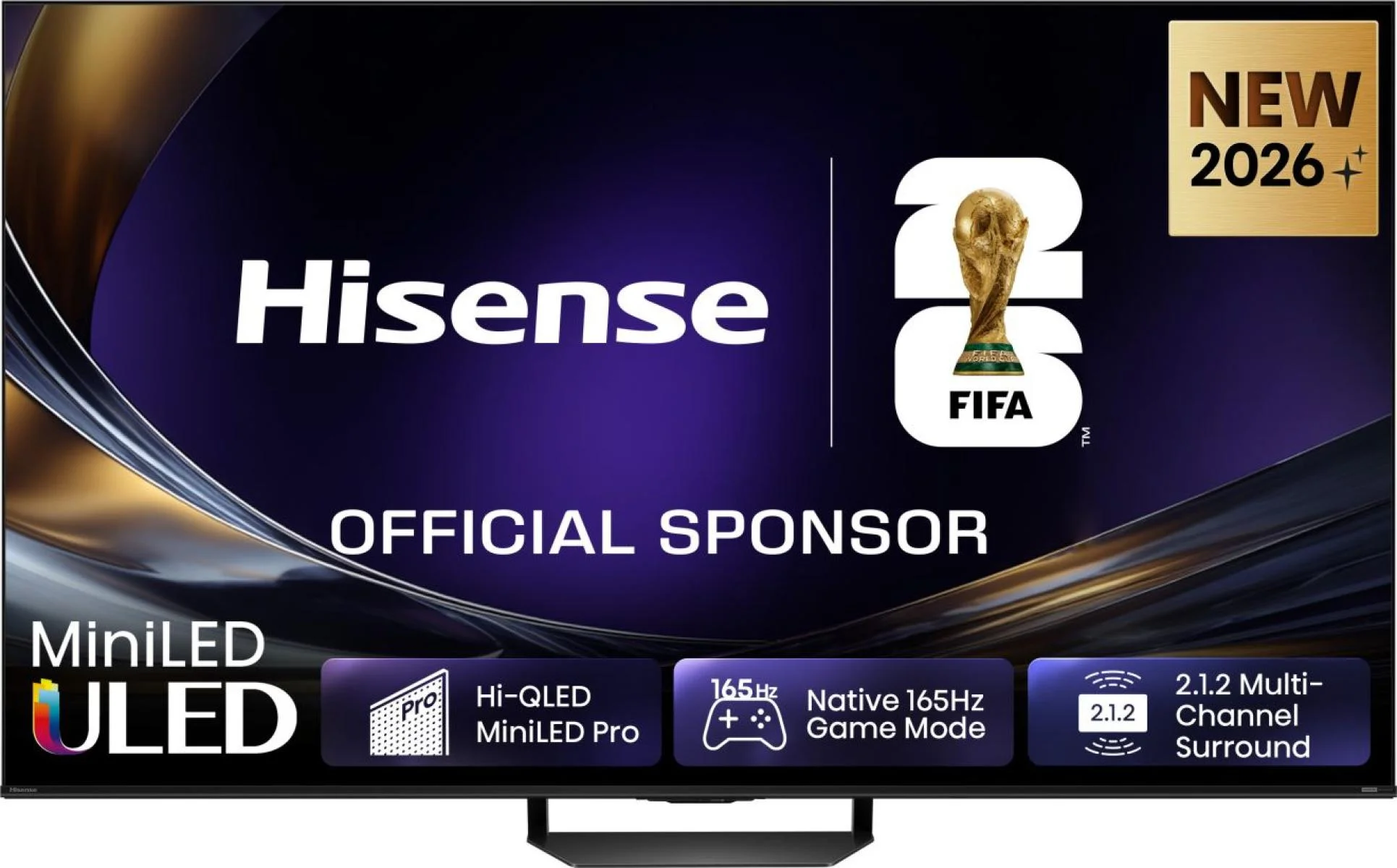 Hisense 75 '' U7DS Pro | ULED MiniLED Smart TV 4K 165 Hz