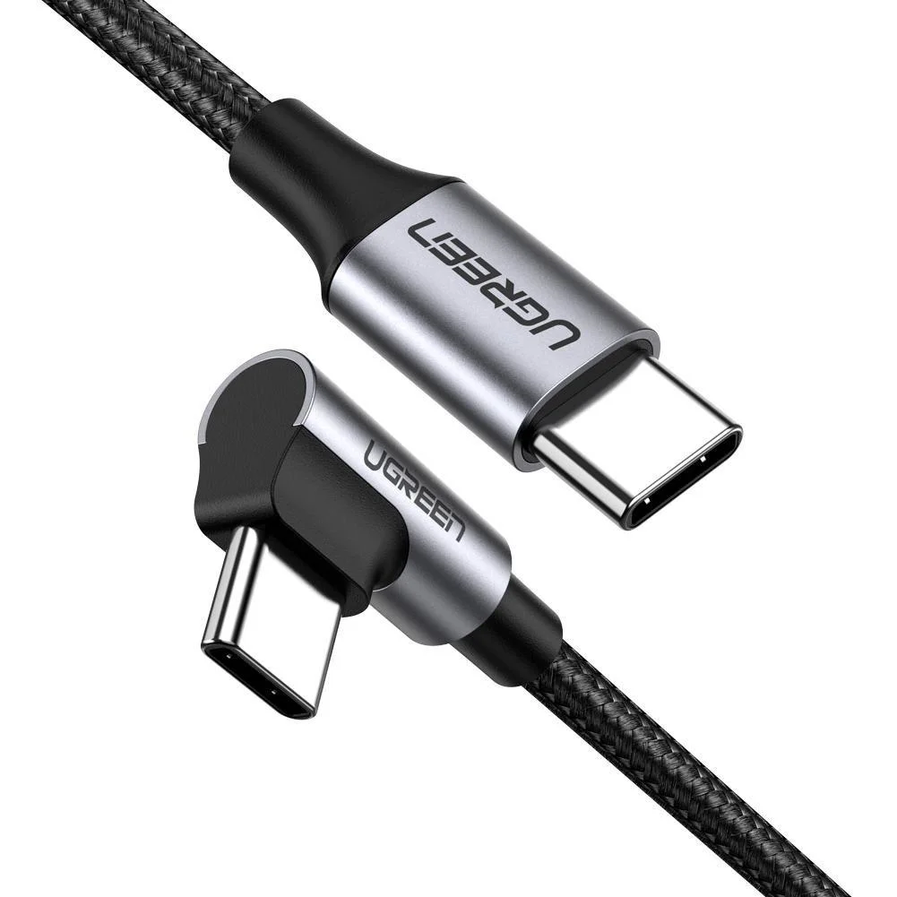 Ugreen 50125 USB Kabel USB 2.0 2 m USB C 0,48 Gbit/s 60 W Schwarz