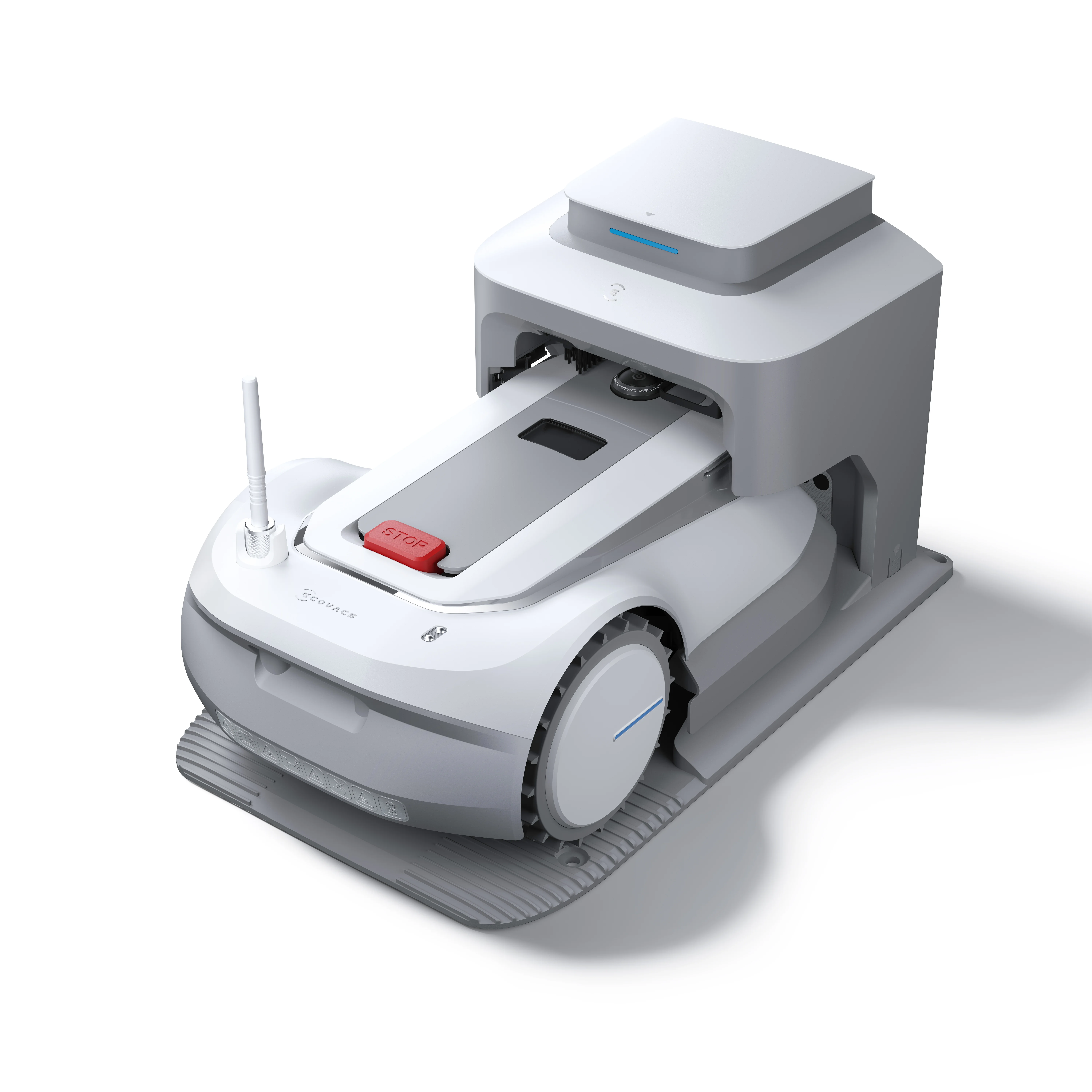 Ecovacs Goat G1-800 Rasenmähroboter Akku Grau, Weiß