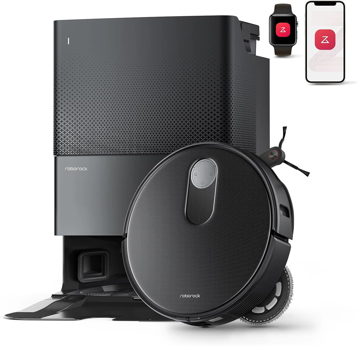 Roborock Qrevo Slim 0,22 l Schwarz