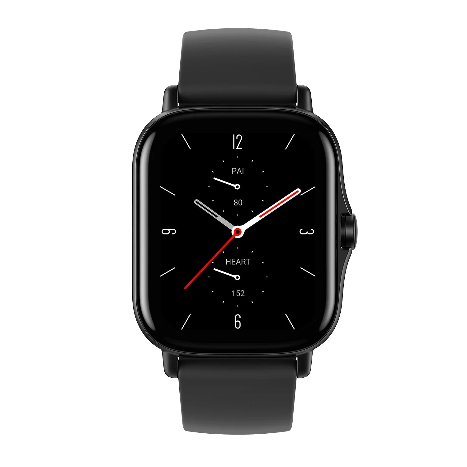 Amazfit GTS 2 4,19 cm (1.65") AMOLED 43 mm Digital 348 x 442 Pixel Touchscreen Schwarz WLAN GPS