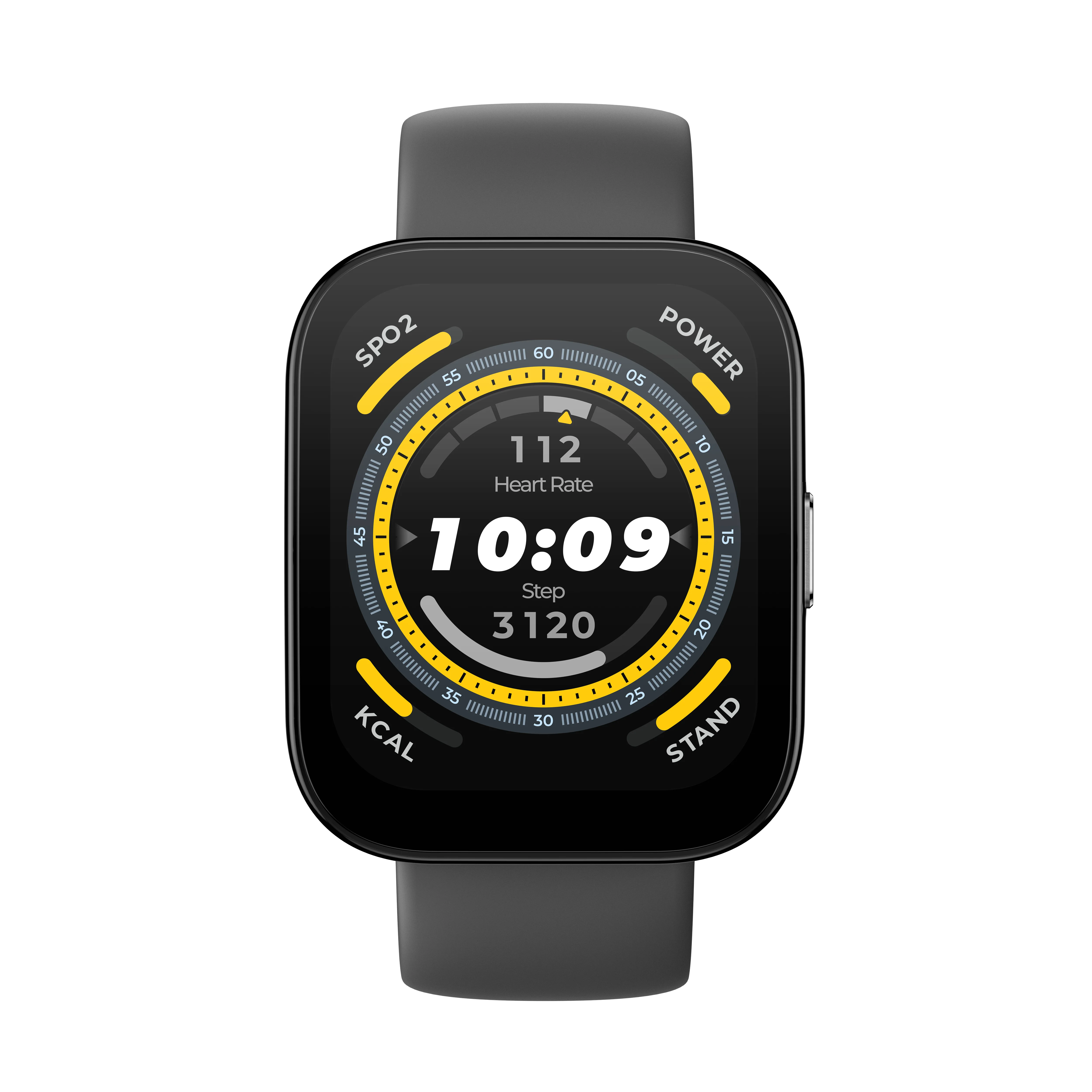 Amazfit Bip 5 4,85 cm (1.91") LCD 38 mm Digital 320 x 380 Pixel Touchscreen Schwarz GPS