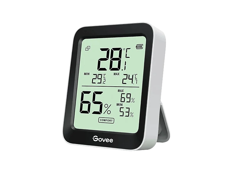 GOVEE Bluetooth mit Screen Thermo-Hygrometer, Schwarz