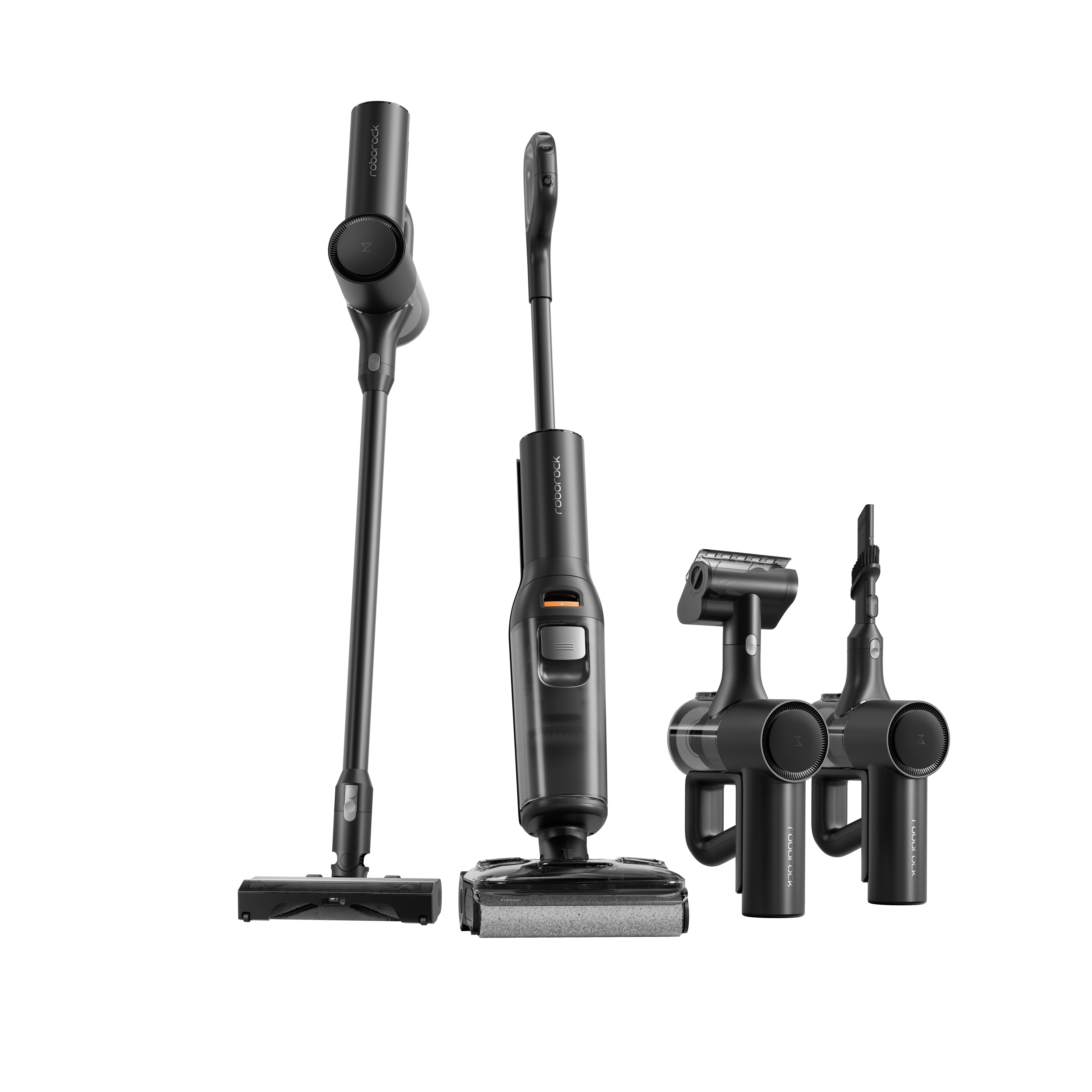 Roborock F25 ACE Combo 2-in-1-Stabstaubsauger Akku Trocken&Nass Beutellos Schwarz