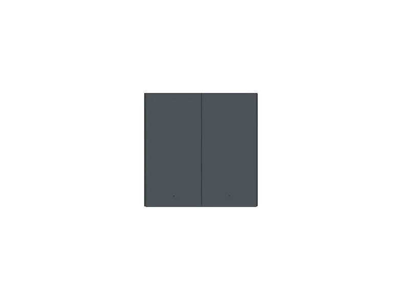 AQARA Smart Wall Switch H1 (ohne Neutralleiter) Doppelschalter