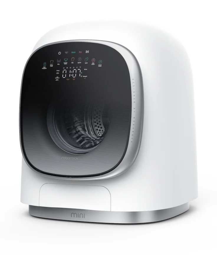 Roborock Zeo Mini Waschtrockner Freistehend Frontlader Weiß