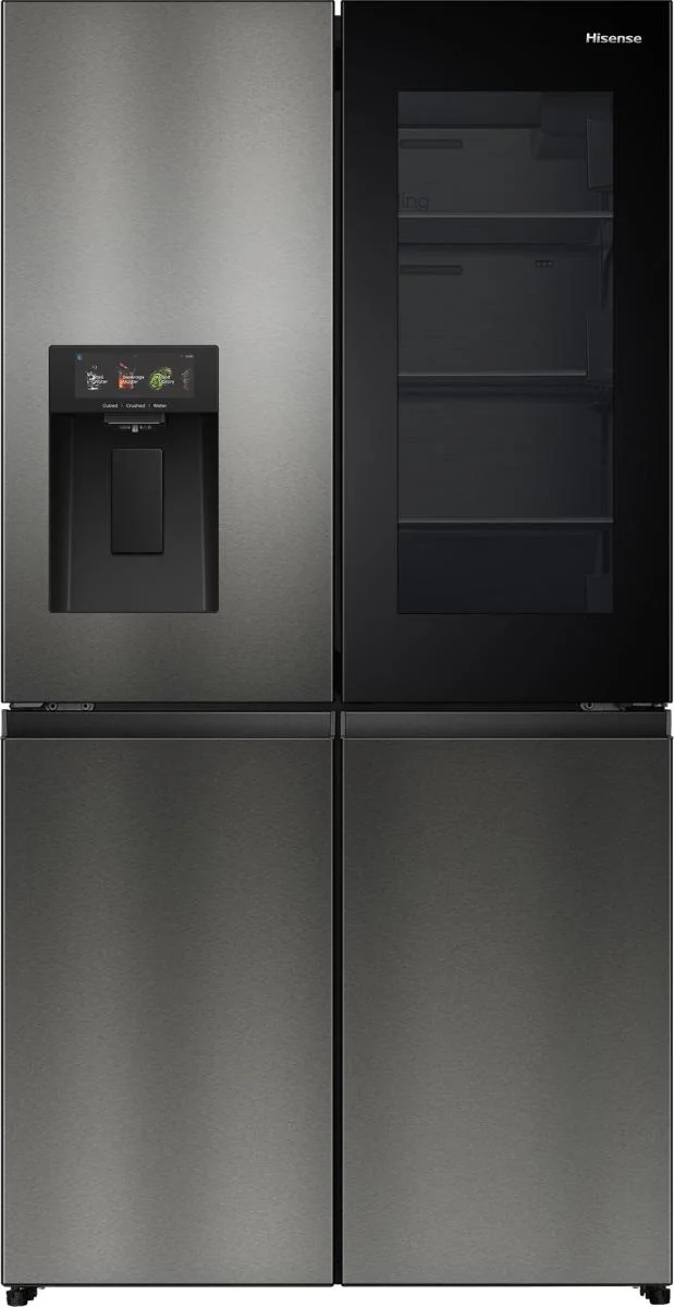 Hisense Freistehend Flügeltürkühlschrank, 615 l