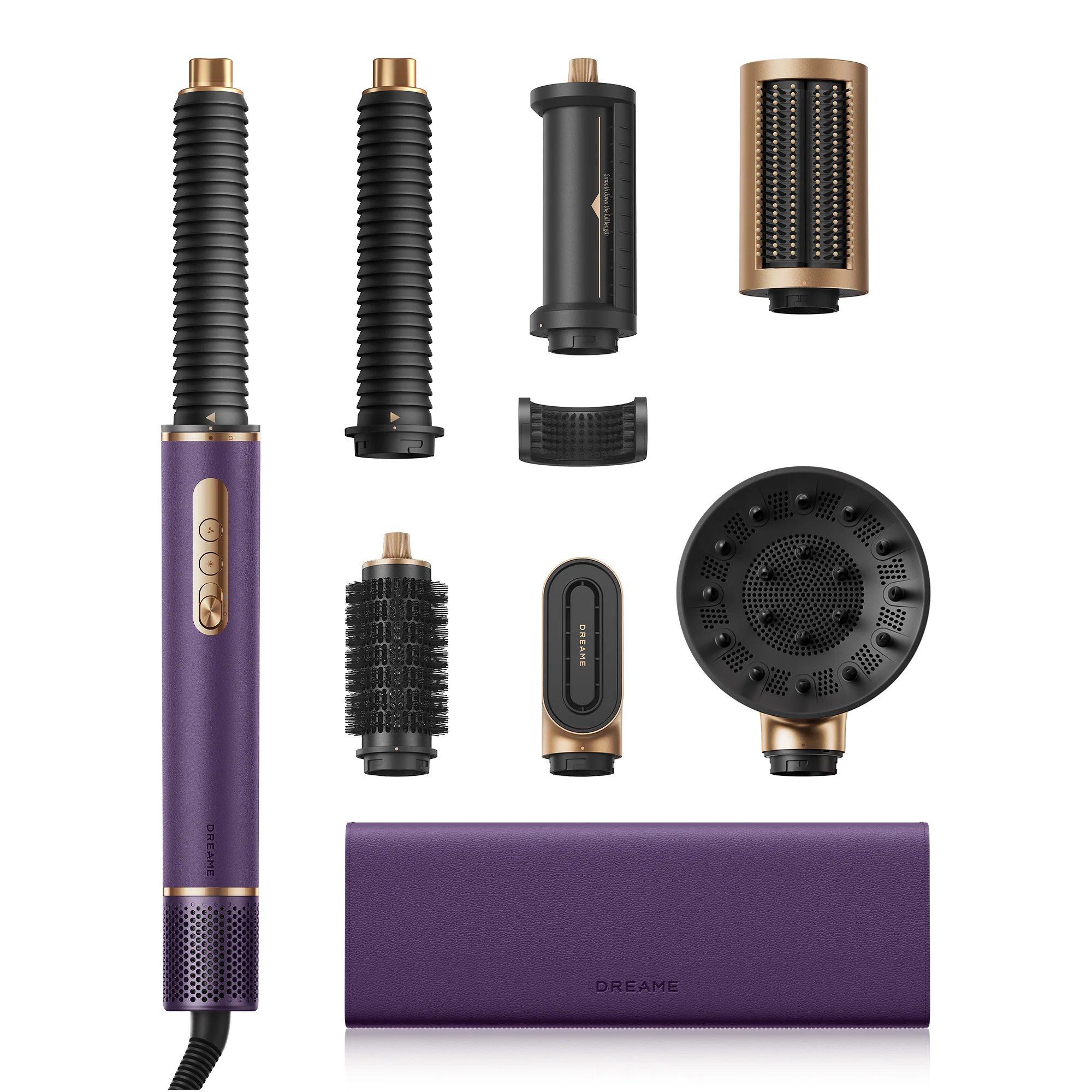 Dreame AirStyle Pro 2 Haar-Styling-Set Warm Violett 1300 W 2,8 m
