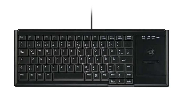 Contour Design Active Key Contour Industrietastatur IP68 Trackball Mini Kabelgebunden Schwarz DE 4400