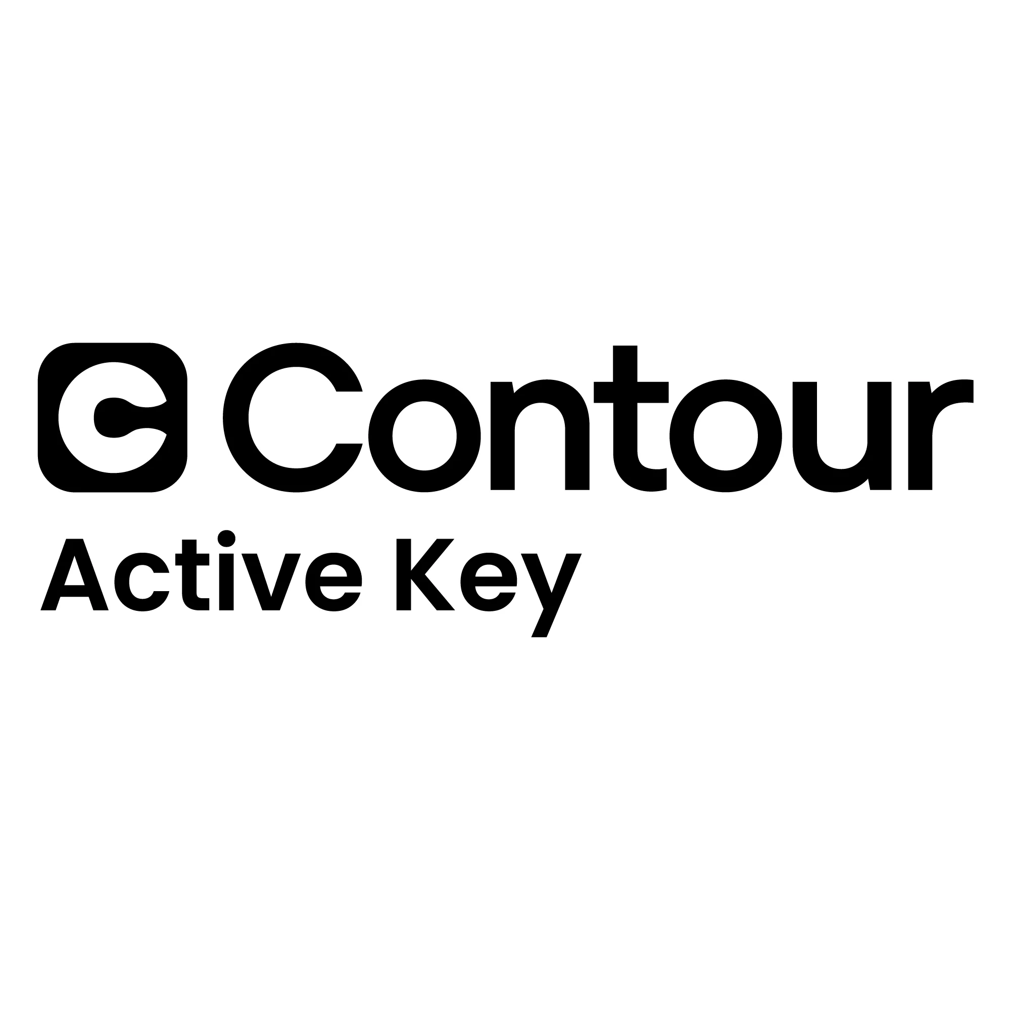 Contour Design Active Key AK-C7000 Tastatur Medizinisch RF Wireless QWERTZ Deutsch Weiß