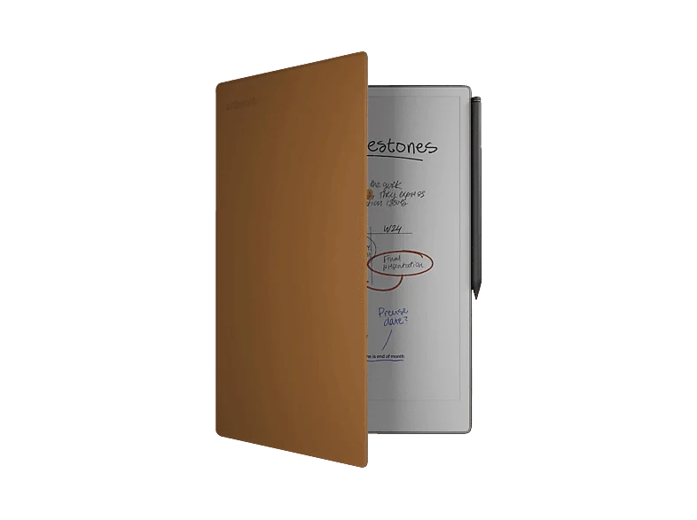 REMARKABLE BookFolio Pro Leder , Sleeves, reMarkable, Paper Pro, Brazn