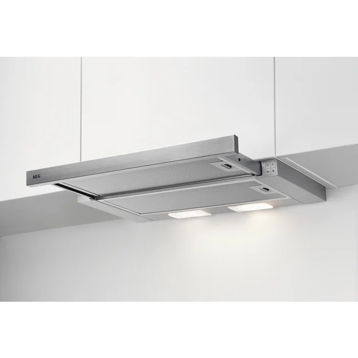 AEG DPS362AS Halb eingebaut (Pullout) Edelstahl 330 m³/h