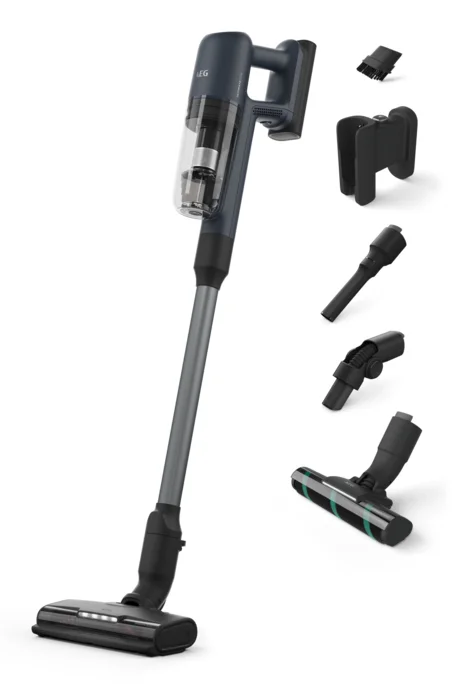 AEG AP71U142MM 2-in-1-Stabstaubsauger Akku Trocken Beutellos 0,3 l Schwarz, Blau 4 Ah