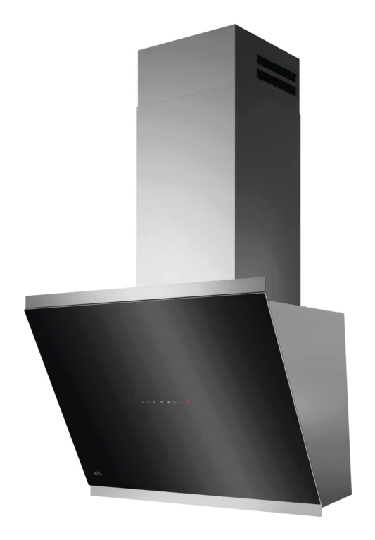 AEG GV77D61SL Wandmontiert Schwarz, Silber 725 m³/h