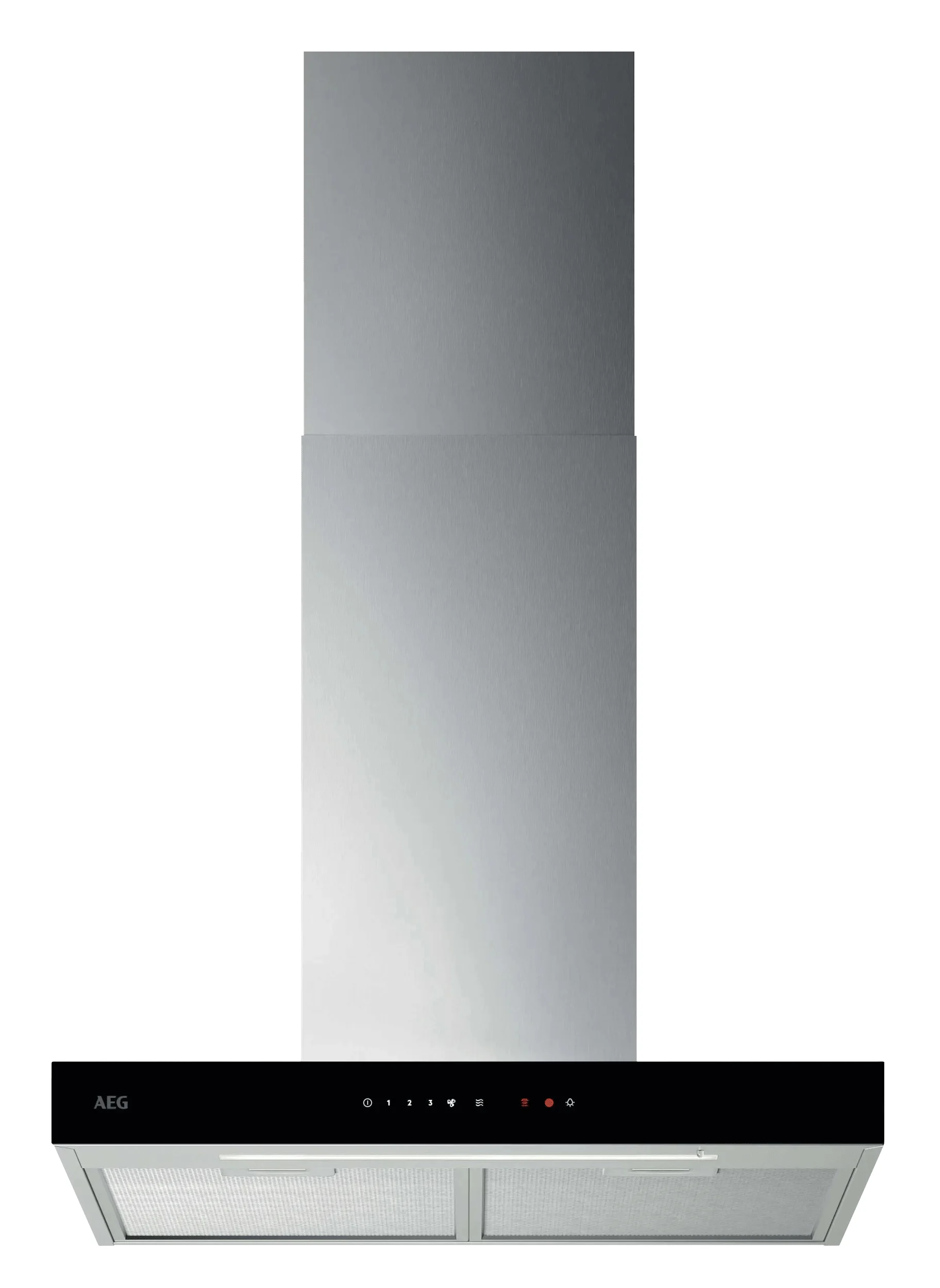 AEG GB67D61HL Wandmontiert Schwarz, Edelstahl 600 m³/h