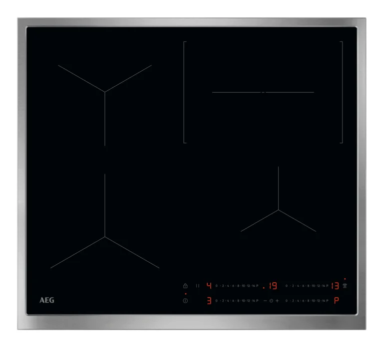AEG TO64IC00XB Schwarz, Edelstahl Integriert 60 cm Zonen-Induktionskochfeld 4 Zone(n)
